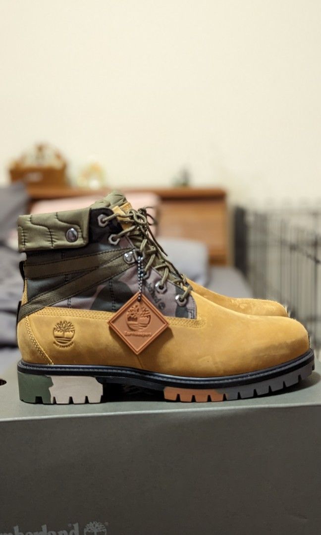 New)Timberland HRTG EK+6IN BOOT WHEAT FULL GRAIN A29NX (US 9 