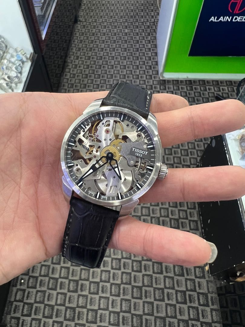 TISSOT T COMPLICATION SQUELETTE MECHANICAL MANUAL WINDING T070405