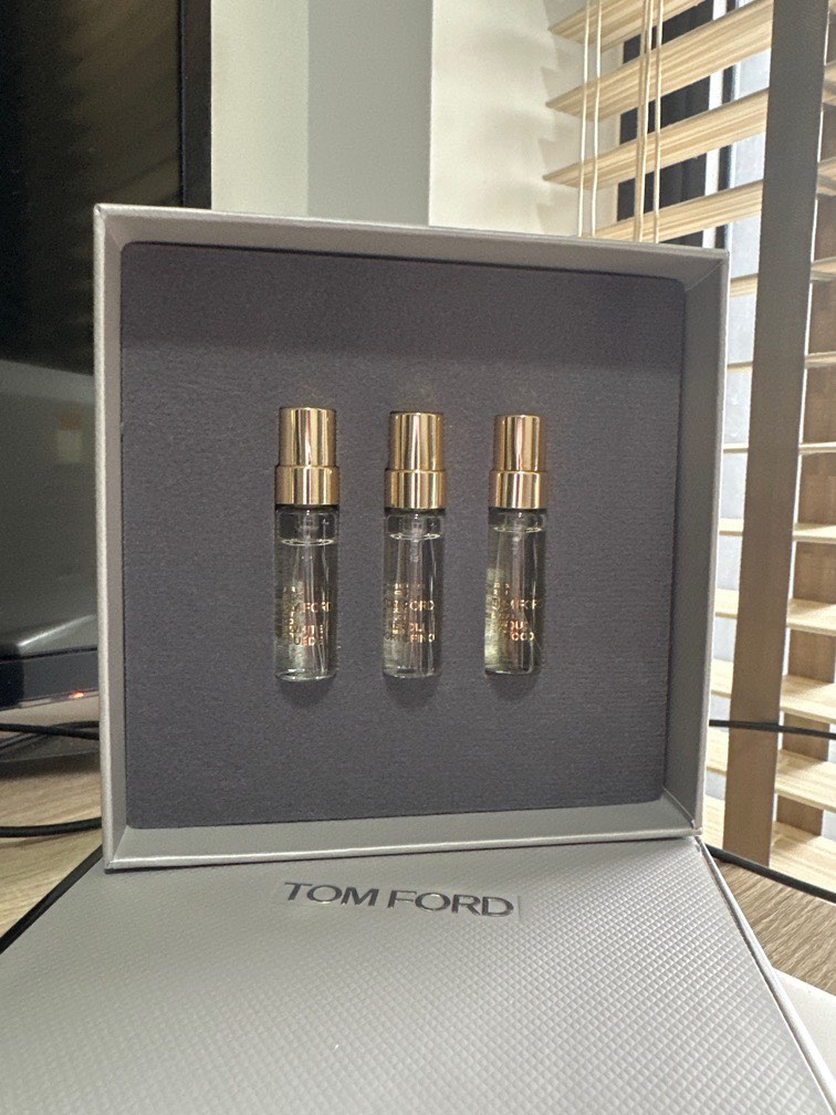 Tom ford Perfume - discovery set 3mlx3, Beauty & Personal Care, Fragrance &  Deodorants on Carousell
