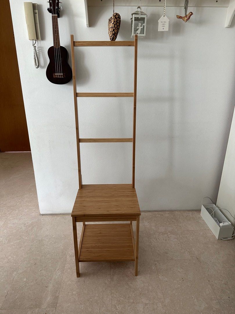 Towel rack chair IKEA Ragrund, Furniture & Home Living, Furniture