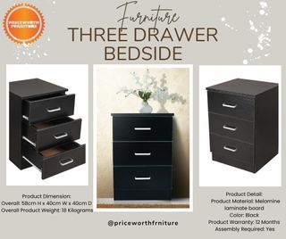 Try our best-seller drawer bedside!