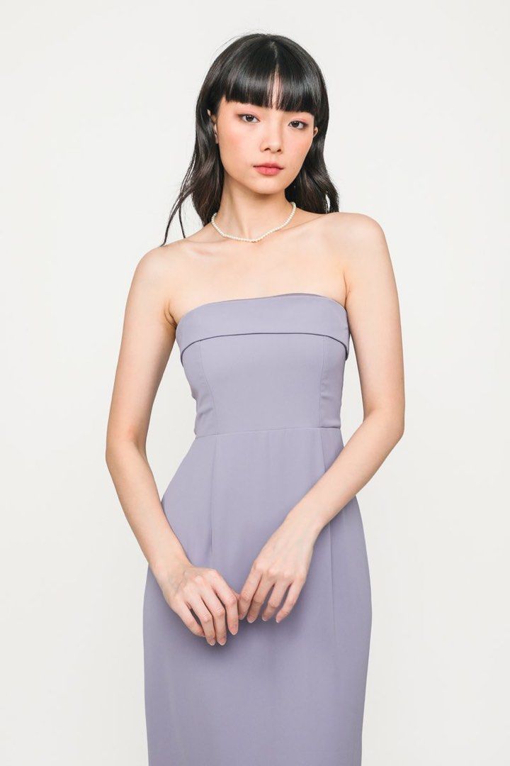 TTR Lisse Tube Dress Lilac, Women's Fashion, Dresses u0026 Sets, Dresses on  Carousell