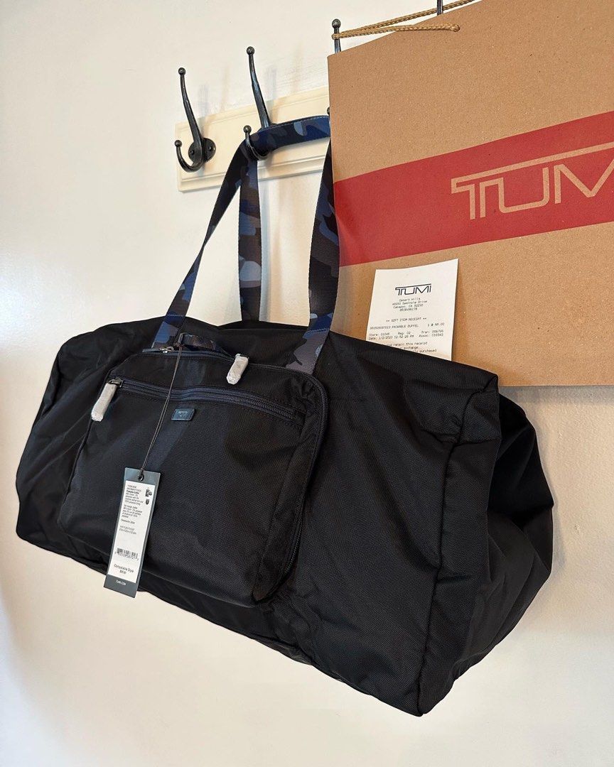 TUMI Packable Foldable Duffle Bag Women s Fashion Bags Wallets Shoulder Bags on Carousell
