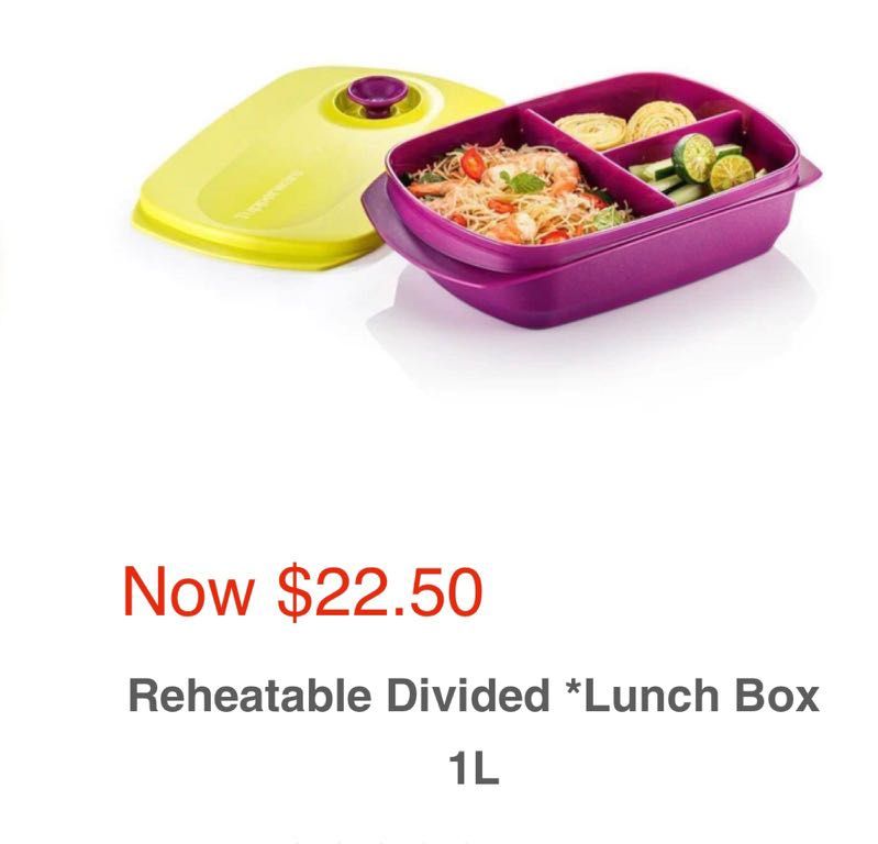 Tupperware Lunch box, Furniture & Home Living, Kitchenware & Tableware