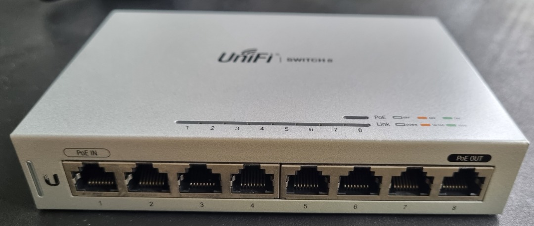 Good buy! Ubiquiti unifi US-8 switch, Computers & Tech, Parts ...