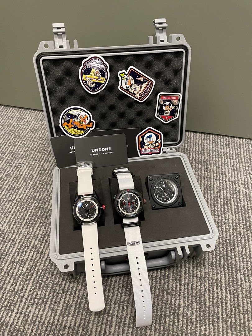 UNDONE 迪士尼米奇老鼠月球錶DISNEY SPACE LEGEND Mickey Apollo, 男裝