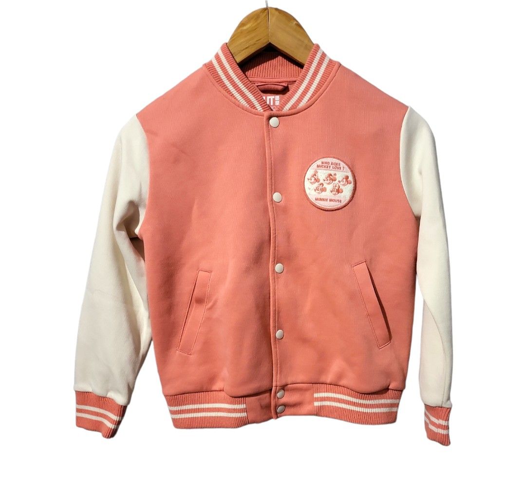 Minnie mouse letterman clearance jacket