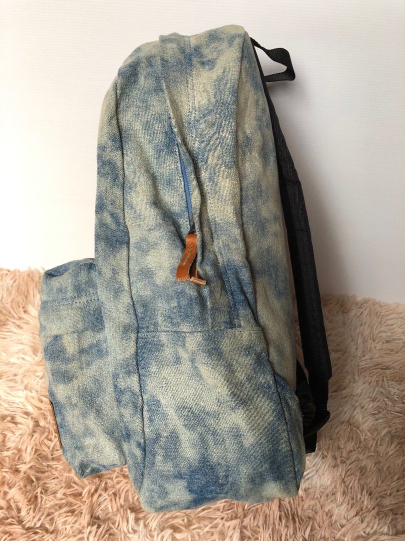 Vans Off The Wall Deana RTL Denim Blue Polka Dot Cotton Backpack Bookbag  New NWT | eBay