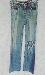 Vintage Dolce & Gabbana distressed denim pant