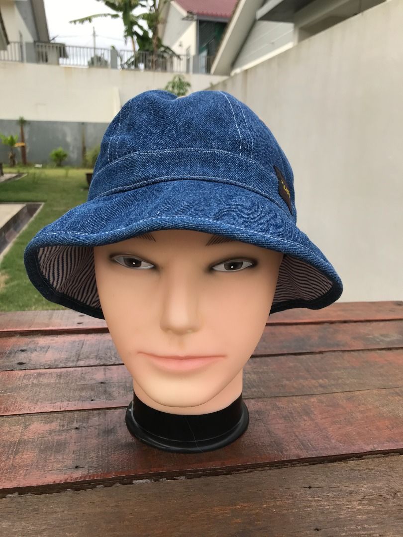 Vintage Lee denim Bucket hat, Men's Fashion, Watches & Accessories, Cap
