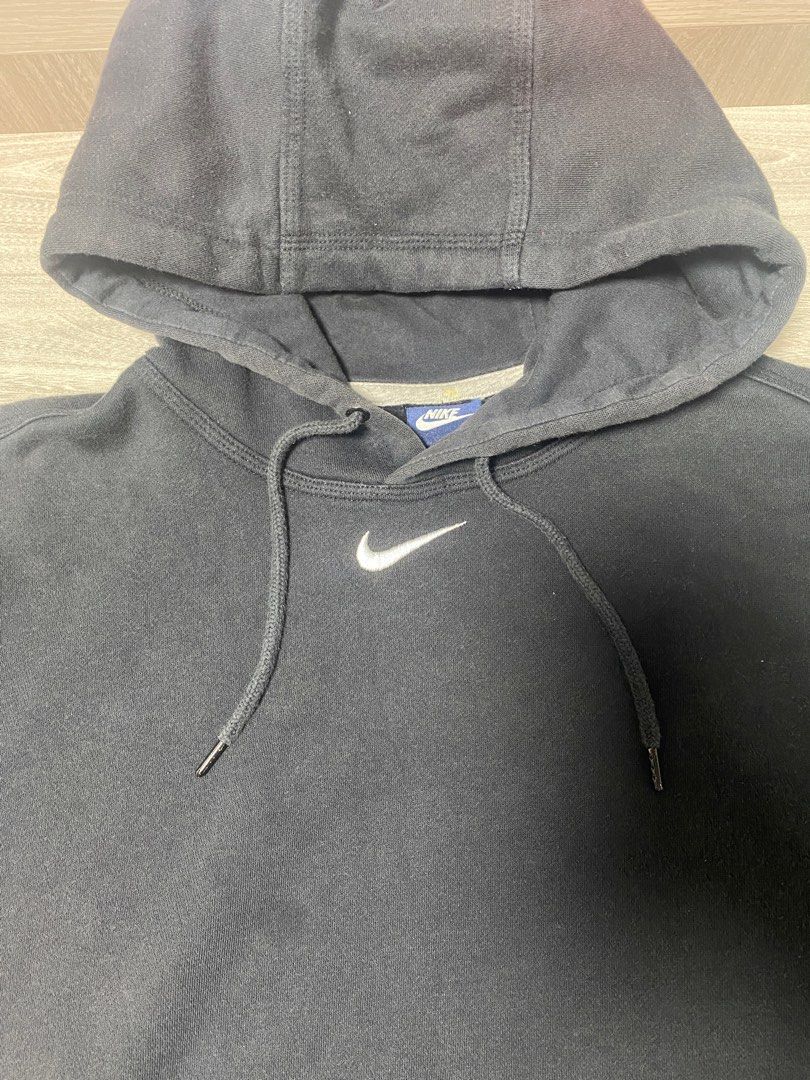 Vintage nike centre swoosh hoodie clearance