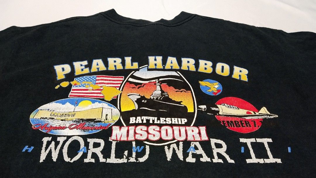 Vintage pearl harbor hawaii, Men's Fashion, Tops & Sets, Tshirts & Polo