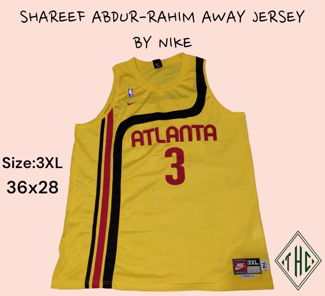 Official Atlanta Hawks Shareef Jersey Nike Team Basketball Used Vintage  Mens XXL Classic