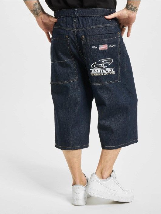 Denim Shorts Mens Big Size Loose Baggy Short Jeans For Men Boy's Hip Hop  Skateboard Pants For Rappers Rap Trousers - AliExpress