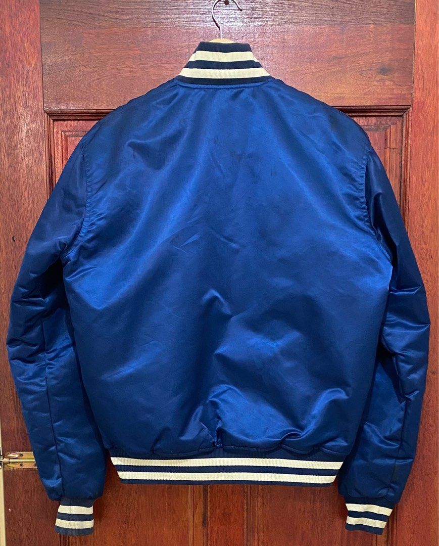 Vintage Starter New York Yankees Satin Bomber Dugout Jacket 