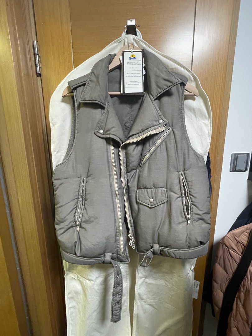 Visvim 19AW Strabler Down Vest, 男裝, 外套及戶外衣服- Carousell