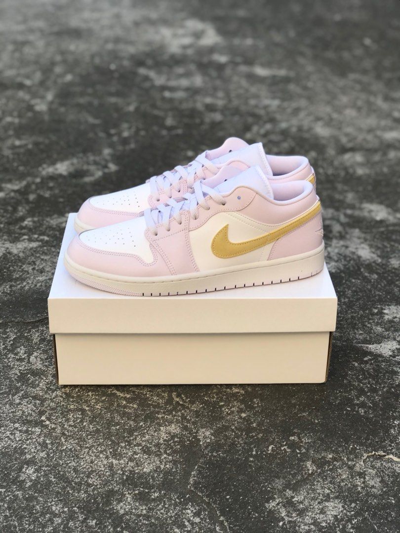 Womens Air Jordan 1 Low 'Barely Grape' (Category: Sneakers) located in Pasig City. Submitted by Monchi (Listing ID 1213107297, Image 2). Description: Womens Air Jordan 1 Low 'Barely Grape' BNDS Local Release Size 10w | 12w.
