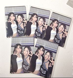 WTS Chaewon eunchae unit photocard pcs anti fragile weverse album