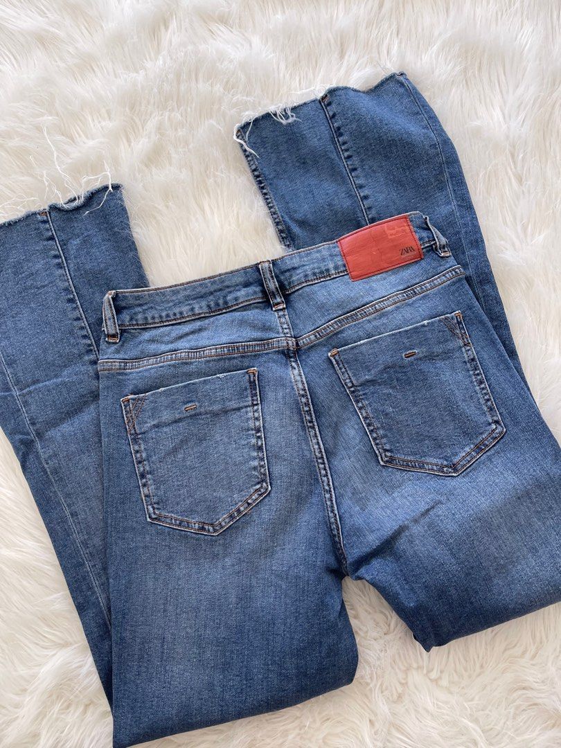 zara jeans flare