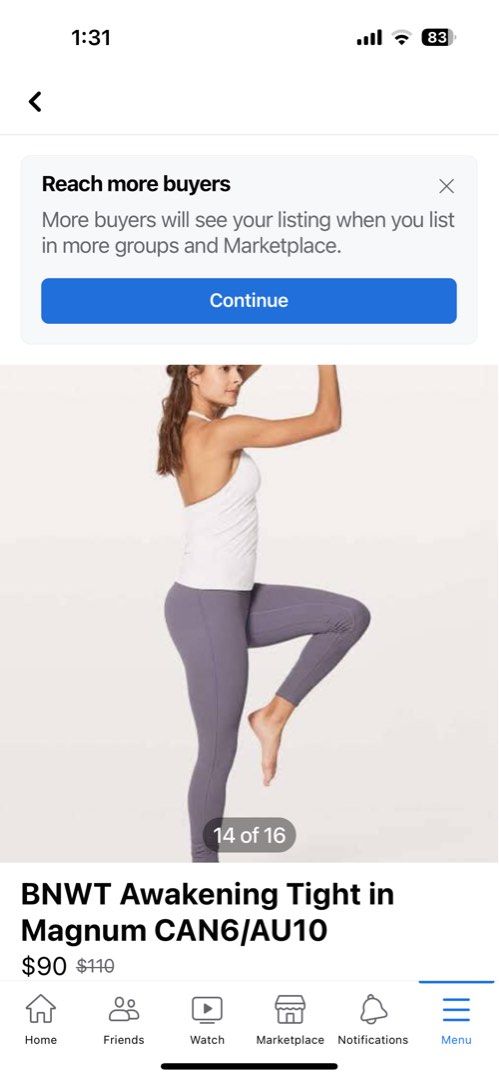 Lululemon awakening tight deals