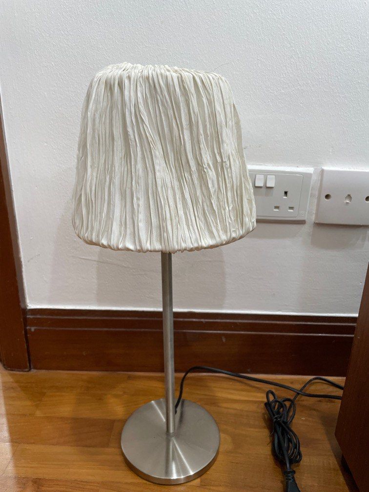 2x IKEA bedside lamp, Furniture & Home Living, Lighting & Fans