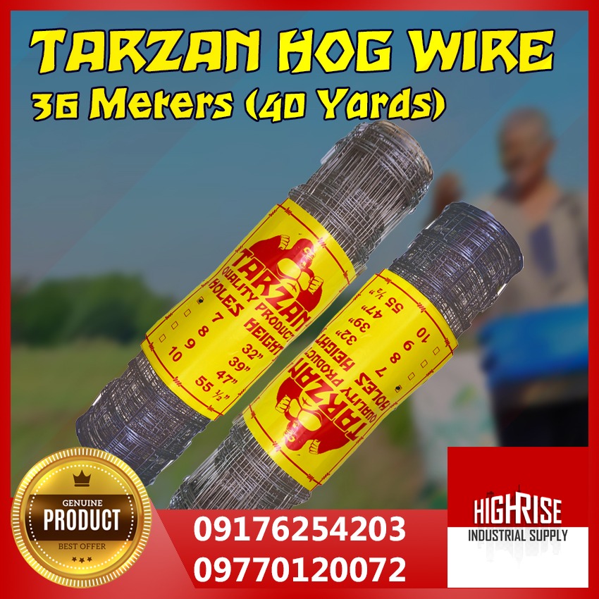 40 Yards Tarzan Hog Wire 9 holes, Commercial & Industrial, Industrial Equipment on Carousell