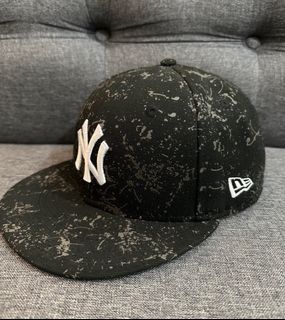 59FIFTY New York Yankees Splash Paint Glow In The Dark Black Fitted - BLACK (MEN)