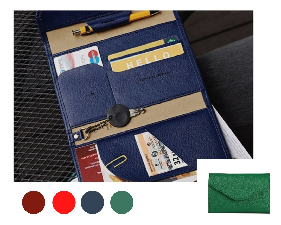 [5k Review Seller] Travel Wallet Tripping Wallet Passport Cover