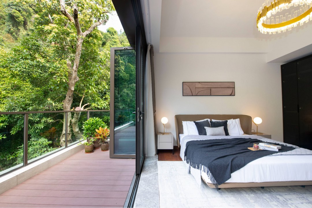 A tunnel leads directly to Kowloon Tong ✅ Brand new detached house with private pool in Shatin mid-levels ❤️ Viewing by appointment now 9️⃣0️⃣9️⃣9️⃣9️⃣3️⃣8️⃣4️⃣63439047061378114
