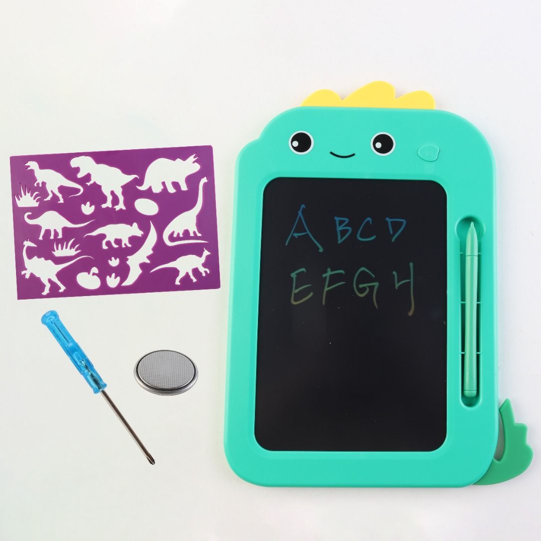 Child's Magic Magnetic Writing Drawing Slate Board Kids Colour Doodle Pad  Painting Toy With Stand Holder