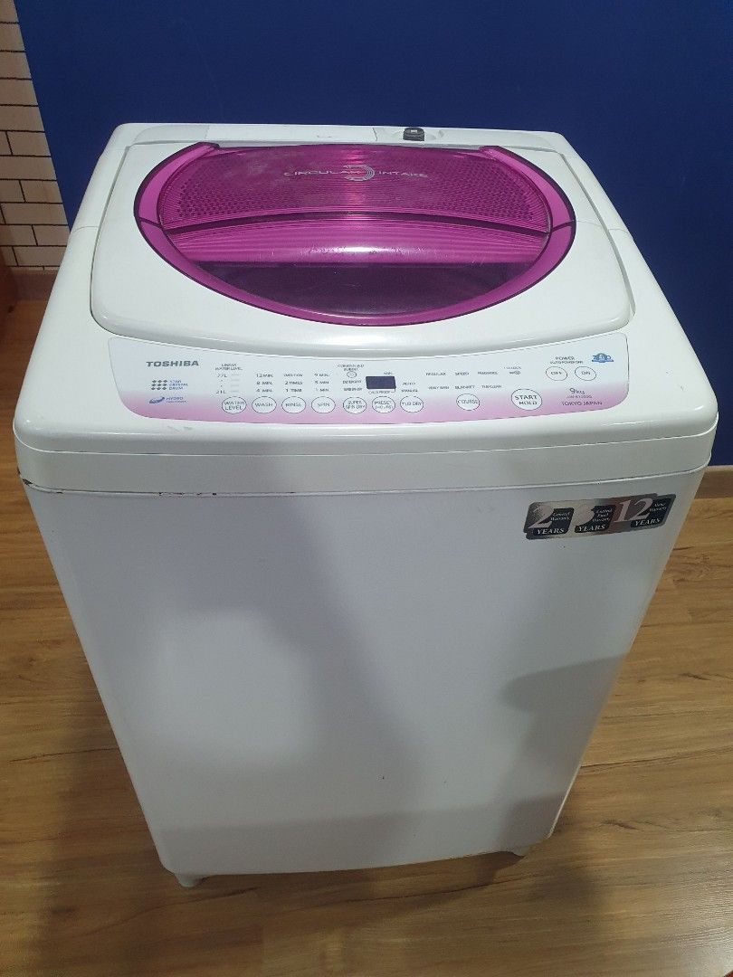 Washing machine toshiba 9kg on sale