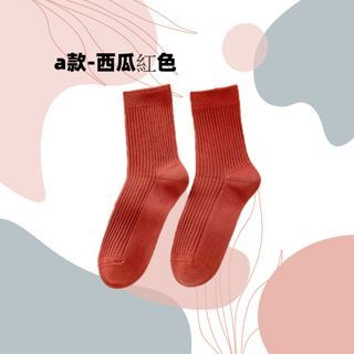 襪子系列 全棉 共三款 #23初夏時尚