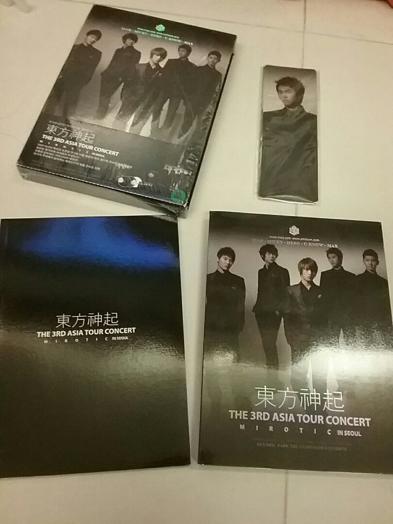 永遠の定番モデル 東方神起 Asia tour concert MIROTIC DVD