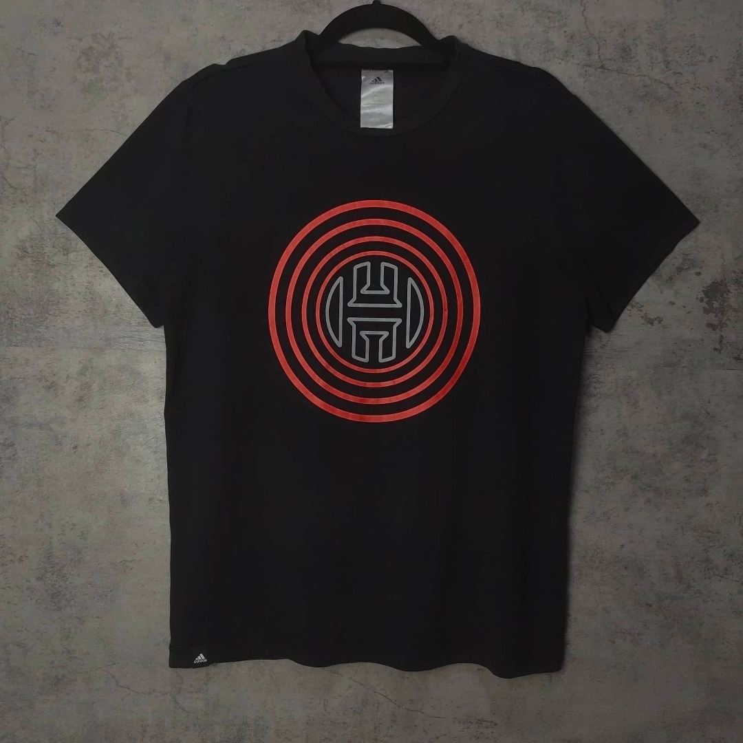 ADIDAS James Harden Logo Tee on Carousell