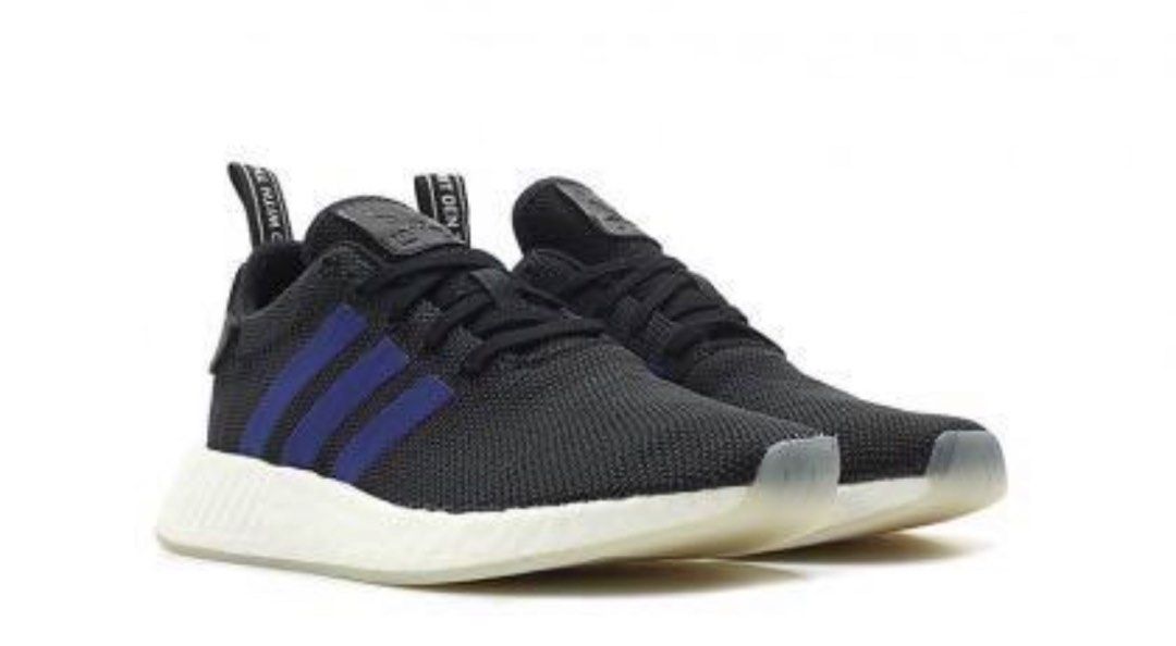 Adidas Originals NMD R2 Women (Black/Blue), Women's Fashion, Footwear,  Sneakers on Carousell