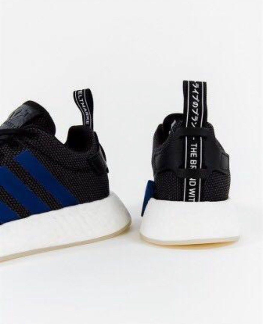 Adidas Originals NMD R2 Women (Black/Blue), Women's Fashion, Footwear,  Sneakers on Carousell