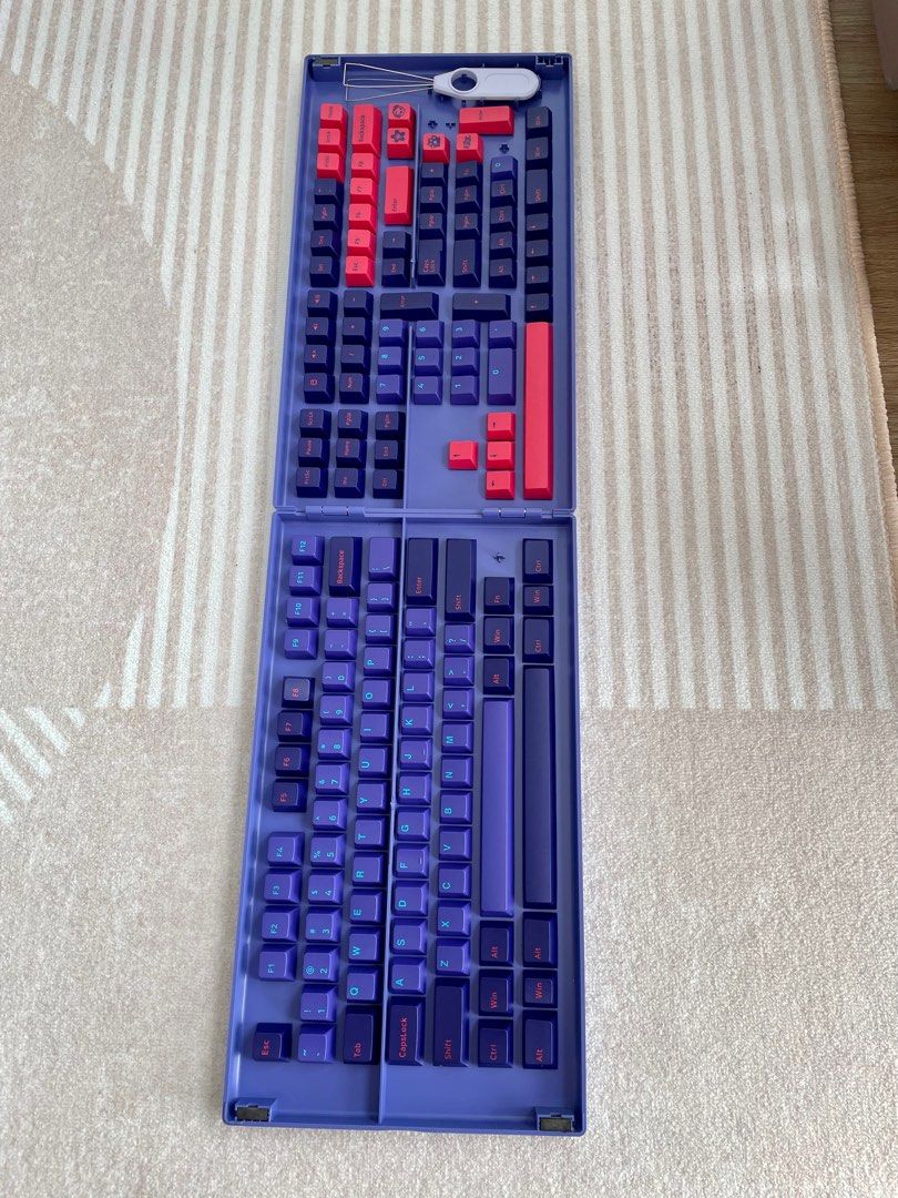 Akko Neon Cherry Profile Keycaps PBT Doubleshot, Computers & Tech ...