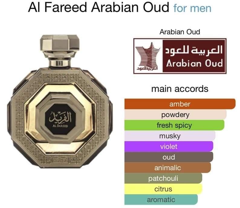 Al Fareed Arabian Oud EDP Original Arabian Oud 3ml / 5ml Glass Sample Gaharu Agarwood Woody