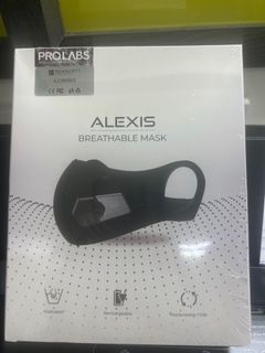Alexis breathable mask with n95 mask filter