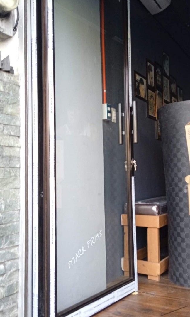 Analok Door and Fix Glass Frame, Commercial & Industrial, Construction