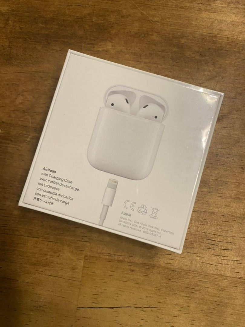 新品未開封品】Apple AirPods 第2世代MV7N2J/A, 音響器材, 耳機