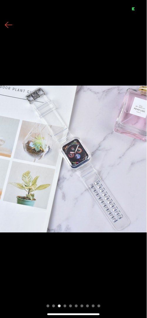 Apple Watch Transparent Strap (Category: Other Mobile & Gadget Accessories) located in Singapore. Submitted by mustangwanted (Listing ID 1215244708, Image 1). Description: .