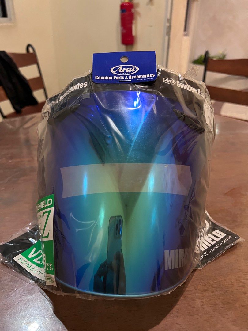 Arai Original Vz Ram visor semi smoke blue Motorcycles