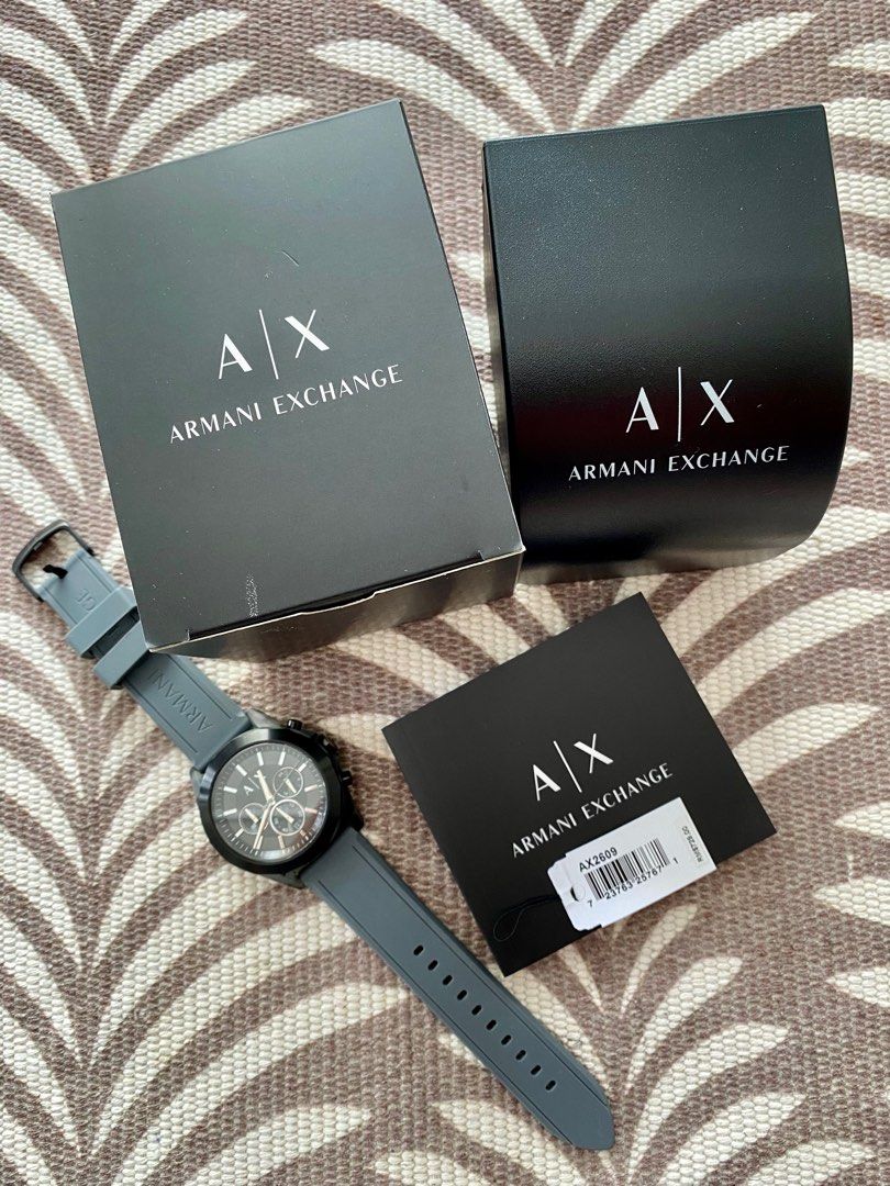 Armani exchange black 7518 ax2609 shop