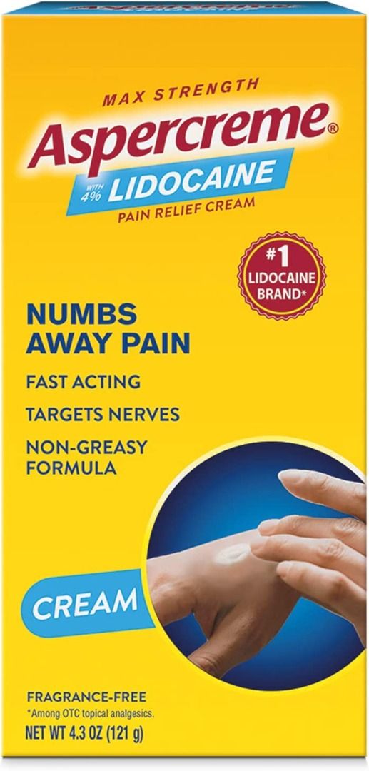 Aspercreme Maximum Strength Pain Relief Cream 4.3 oz, Health