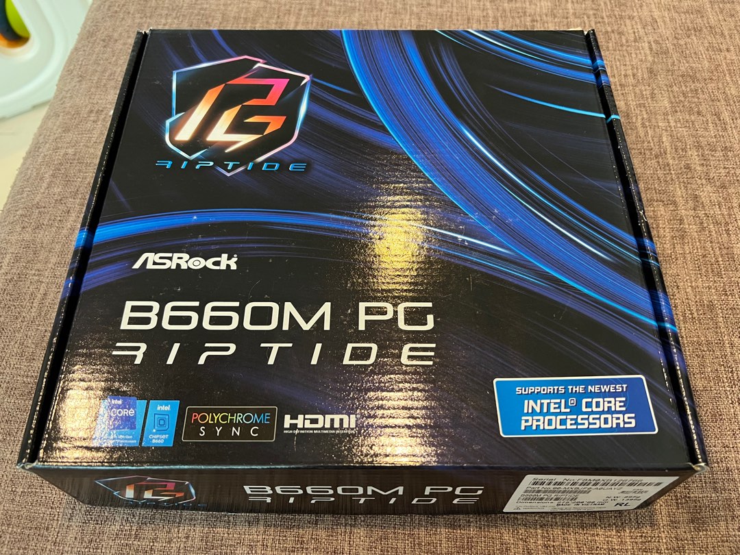 Asrock B660M PG Riptide Motherboard, Computers & Tech, Parts ...