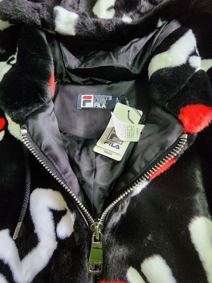 Fila discount furry jacket