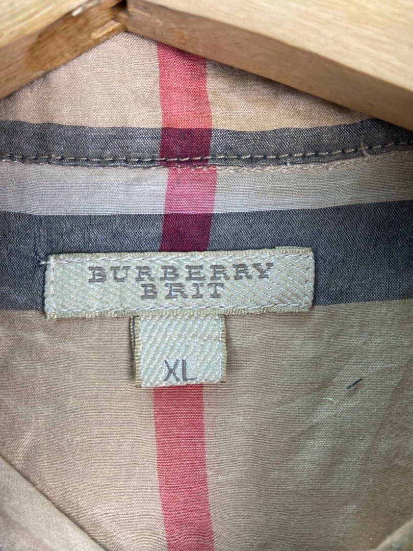 Authentic Burberry Shirt Nova Check Button Up flannel, Women's Fashion,  Tops, Shirts on Carousell