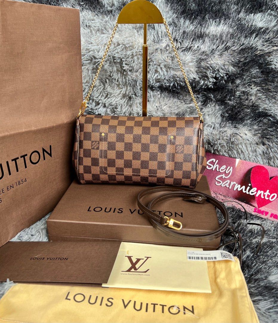 LV Ribera MM in Damier Ebene, Luxury, Bags & Wallets on Carousell