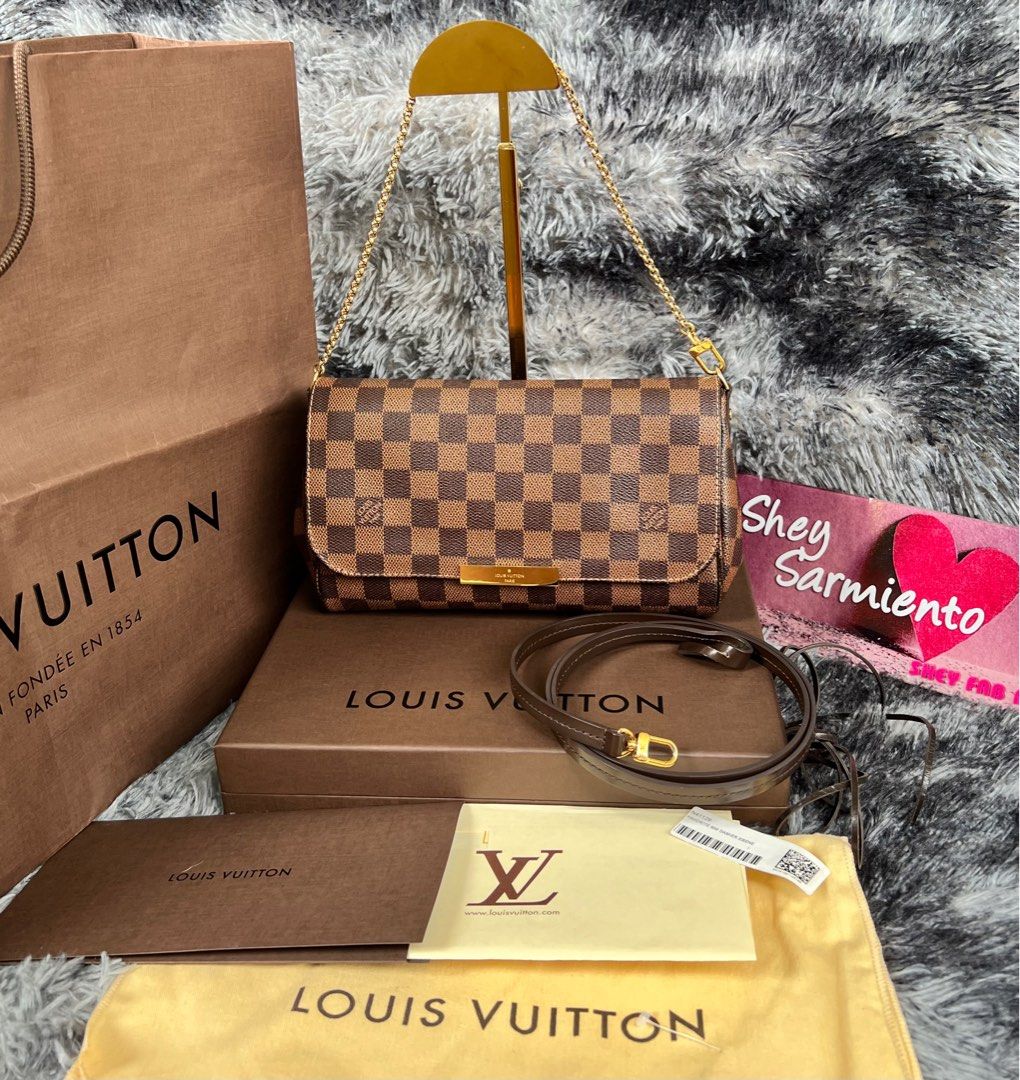 Louis Vuitton Favorite PM in Damier Ebene, Luxury, Bags & Wallets on  Carousell